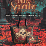 "Bloodrose" Leather Tote Bag Deal
