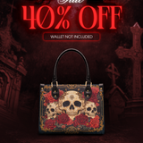 "Bloodrose" Small Leather Bag Deal