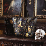 "Lunacat" Leather Tote Bag Matching SANTA Combo