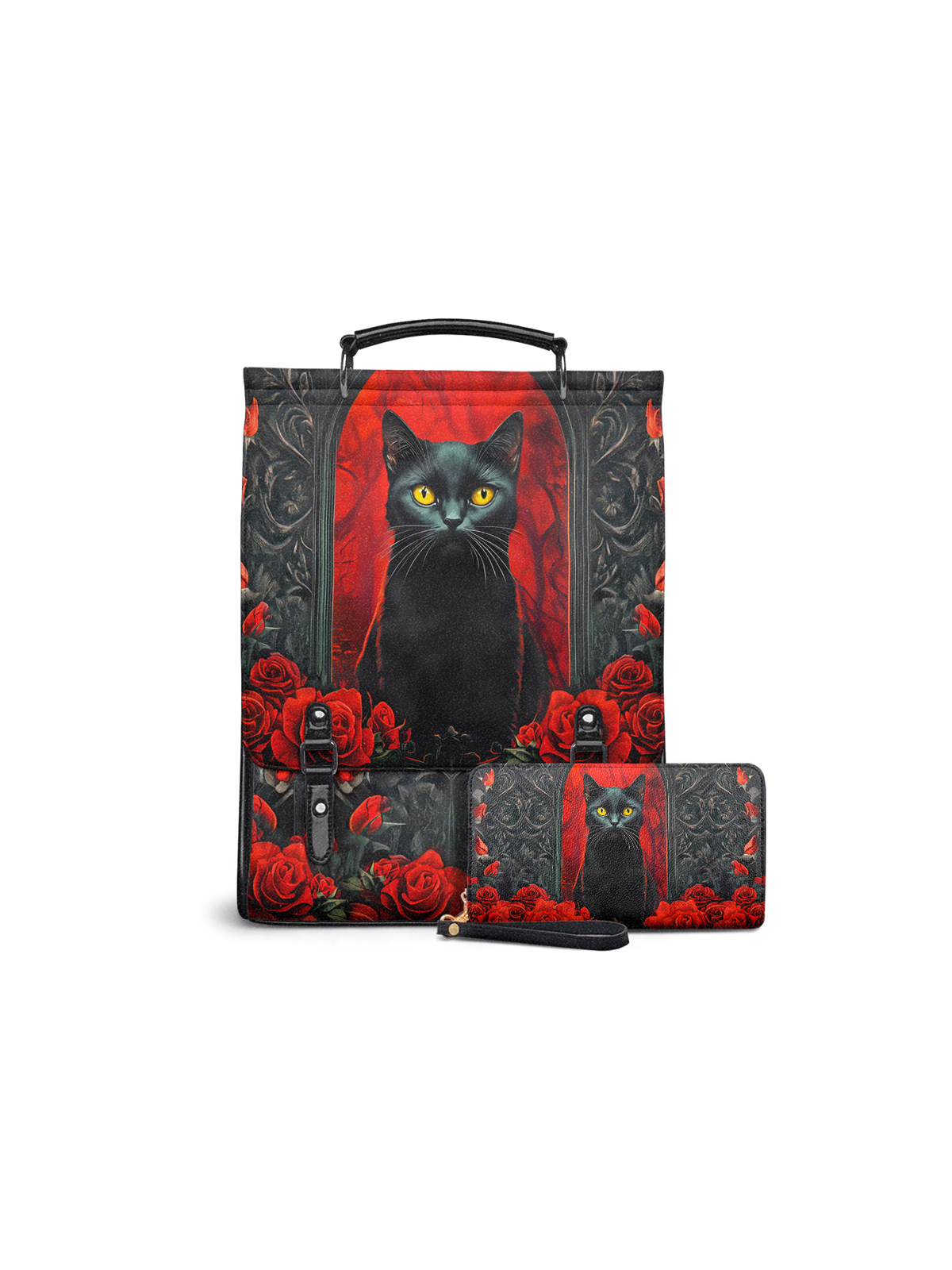 "Nyxrose" Leather Backpack SPOOKY DEAL