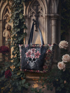"Roselace" Leather Tote Bag SPOOKY DEAL