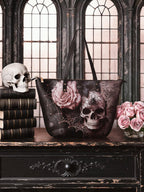 "Venomina" Leather Tote Bag