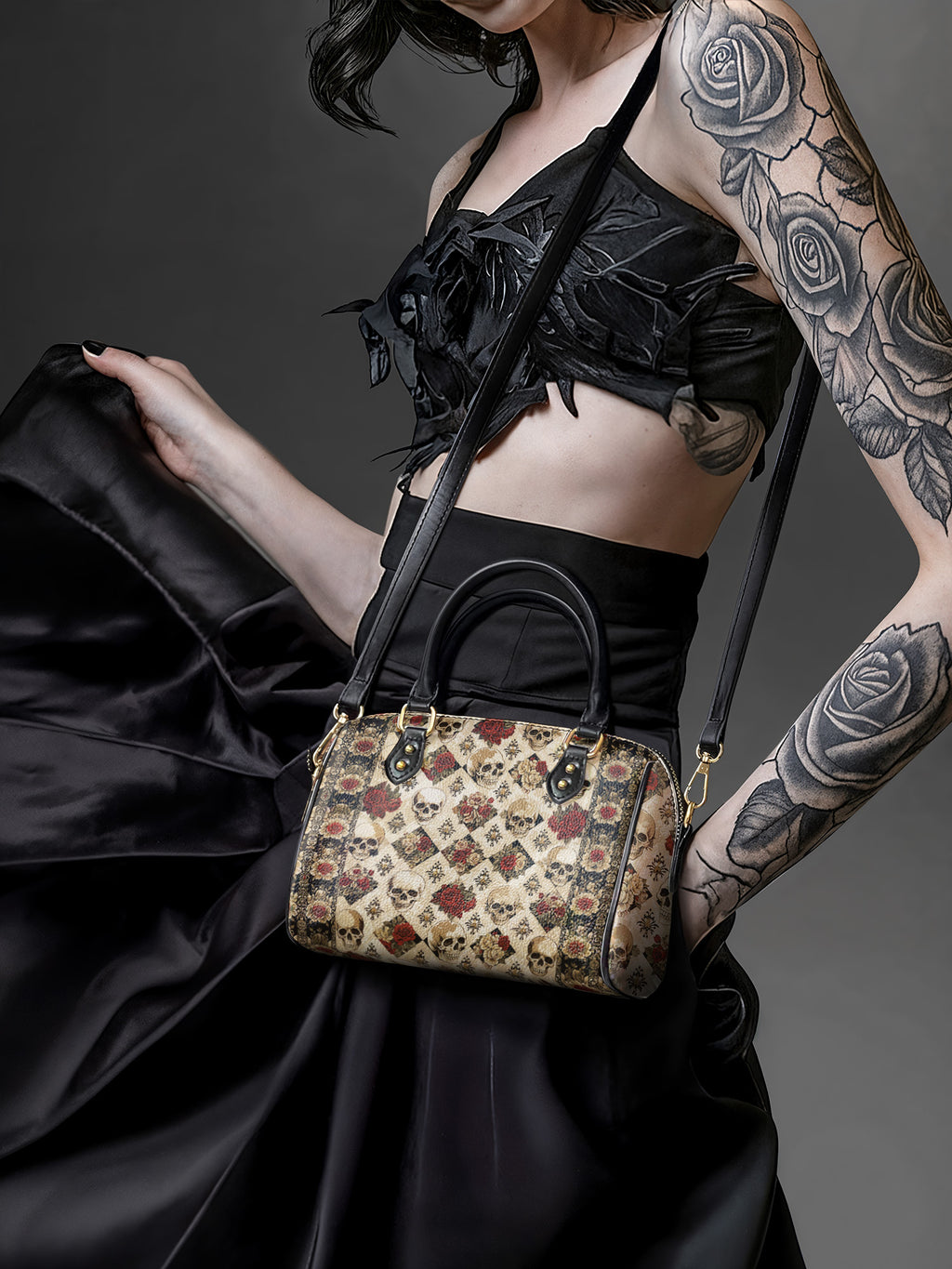 "Mournaire" Mini Satchel