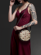 "Mournaire" Circle Crossbody Bag