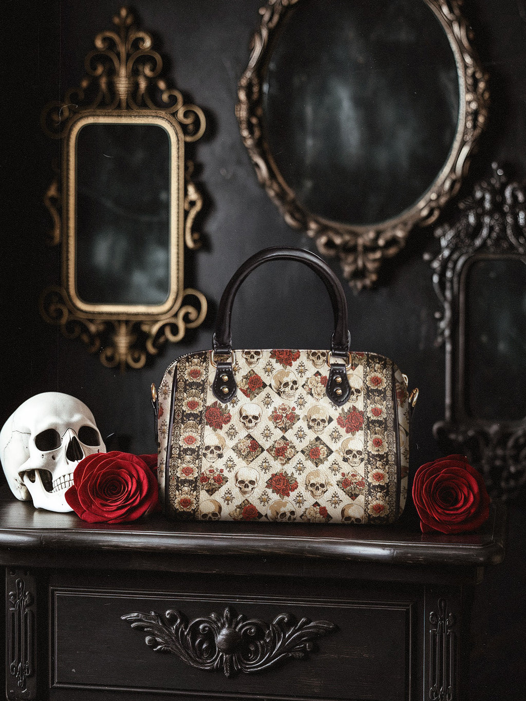 "Mournaire" Mini Satchel