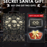 "Deathmark" Leather Backpack Matching SANTA Combo