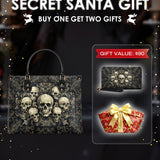 "Deathmark" Leather Bag Matching SANTA Combo