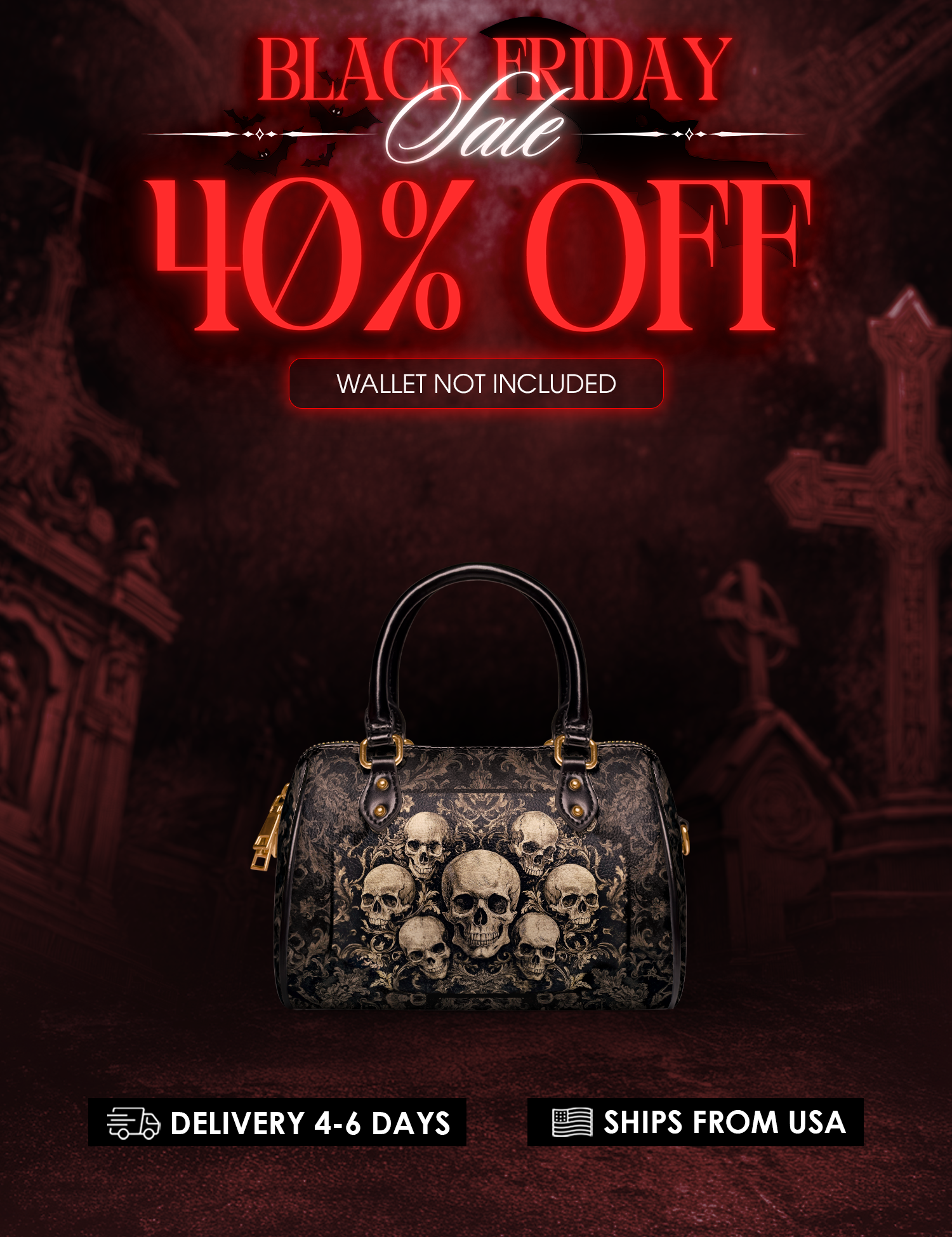 "Deathmark" Mini Satchel Deal