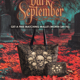 "Deathmark" Leather Tote Bag Deal