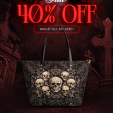 "Deathmark" Leather Tote Bag Deal