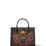 "Vespertine" Applique Leather Handbag Pre-order
