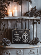 "Dustveil" - Yellow Interior - Small Leather Handbag