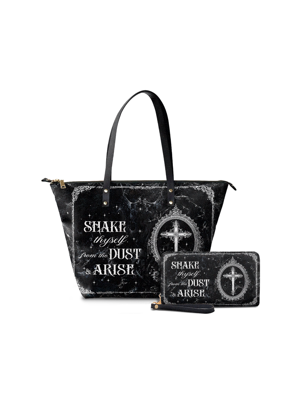 "Dustveil" Leather Tote Bag SPOOKY DEAL