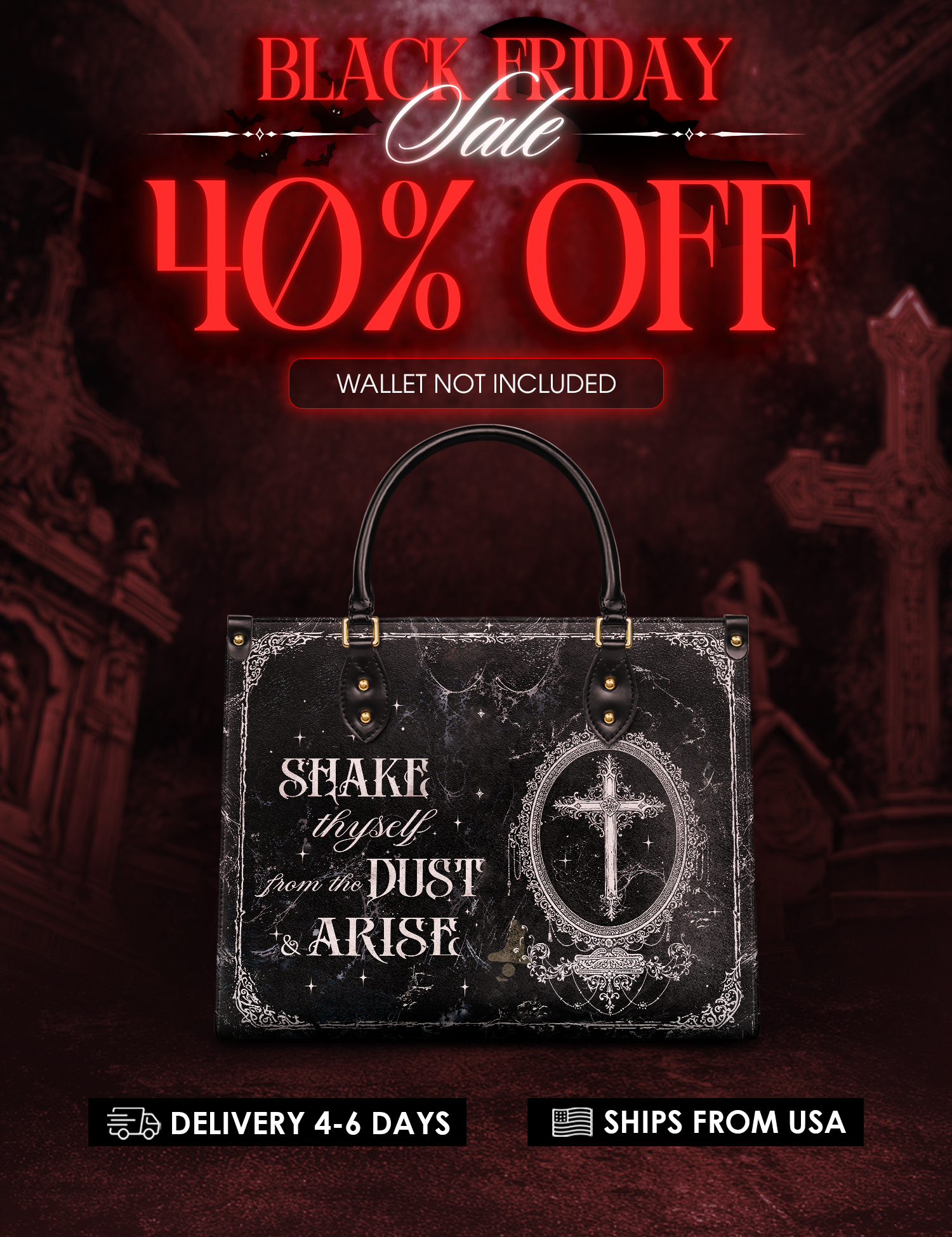 "Dustveil" Leather Handbag Deal