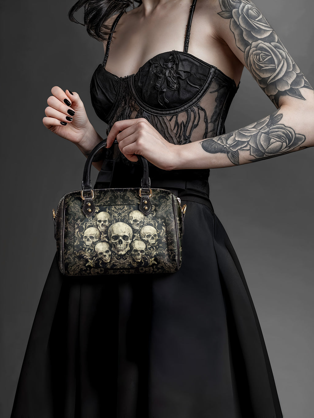 "Deathmark" Mini Satchel
