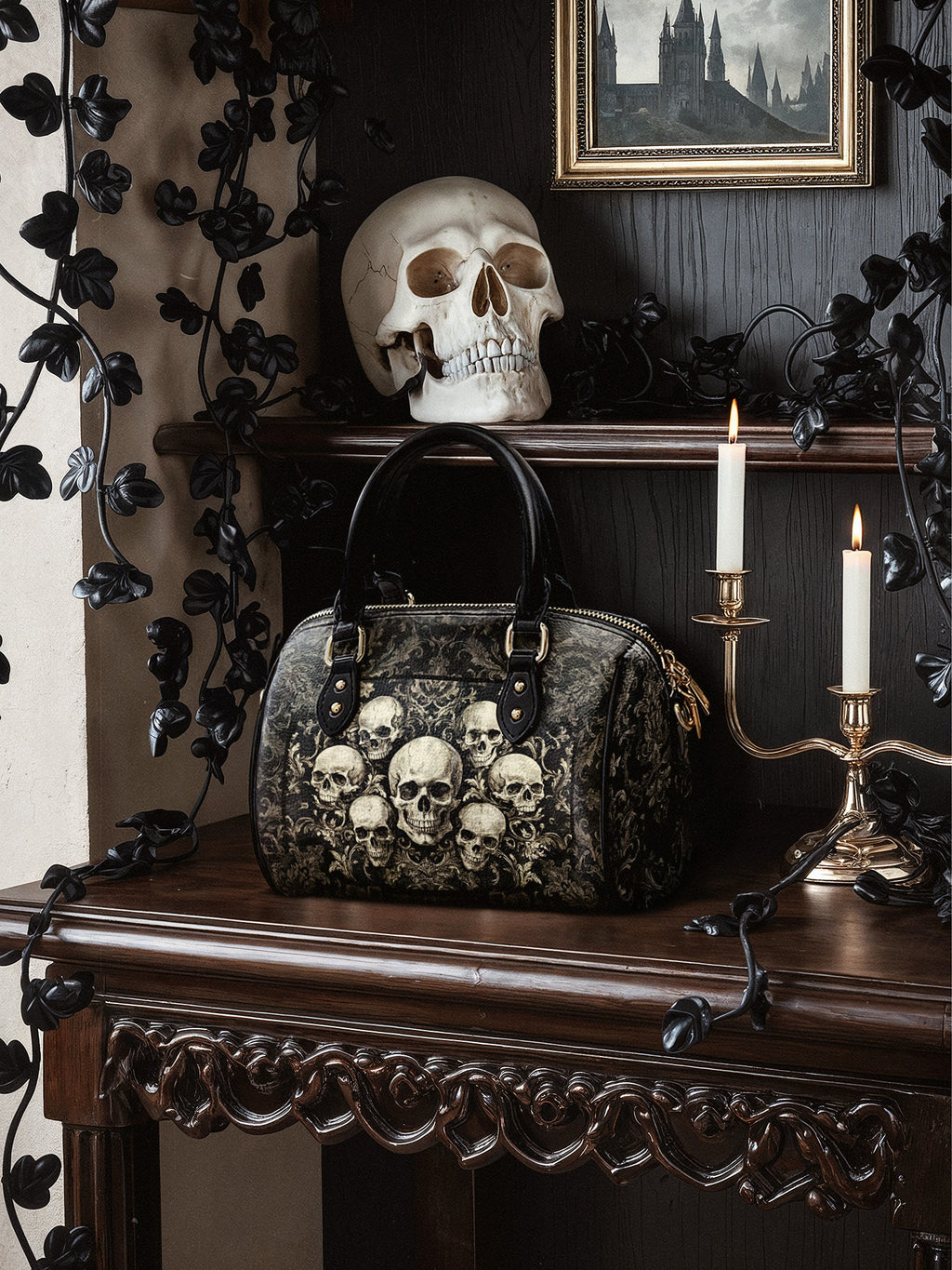 "Deathmark" Mini Satchel