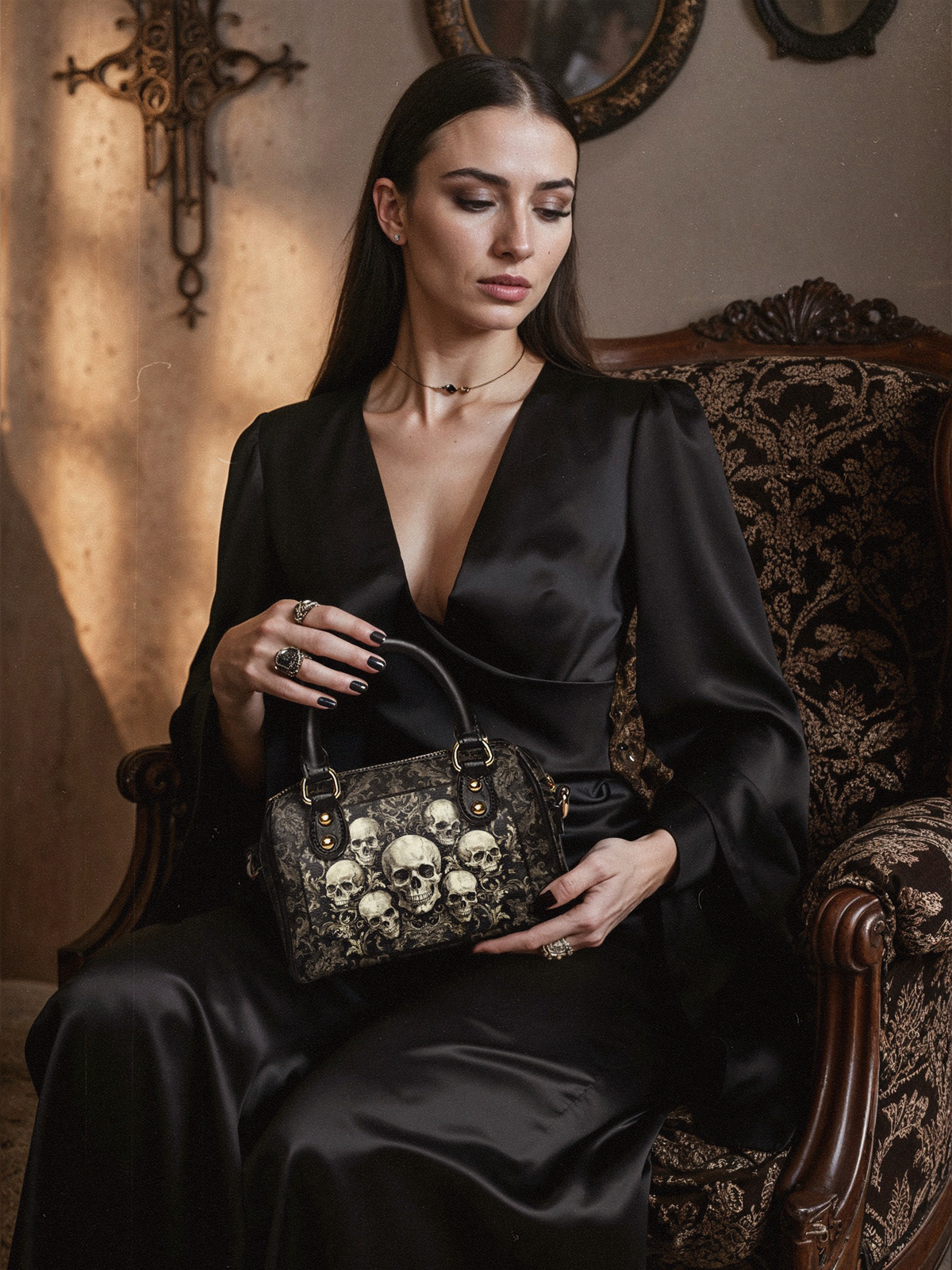 "Deathmark" Mini Satchel SPOOKY DEAL