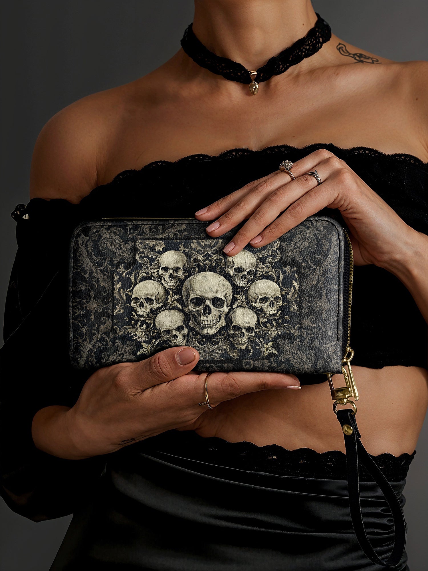 "Deathmark" Wallet
