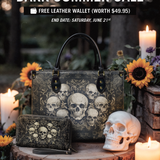 "Deathmark" Leather Handbag Deal