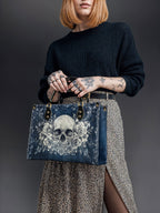 "Frostmourne" - Yellow Interior - Leather Handbag