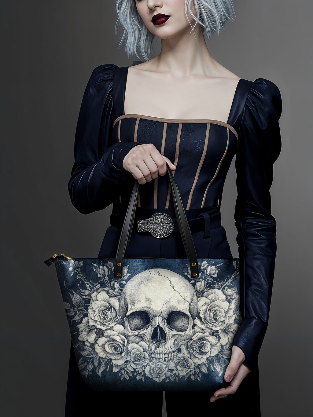 "Frostmourne" Leather Tote Bag