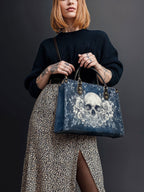 "Frostmourne" - Yellow Interior - Leather Handbag