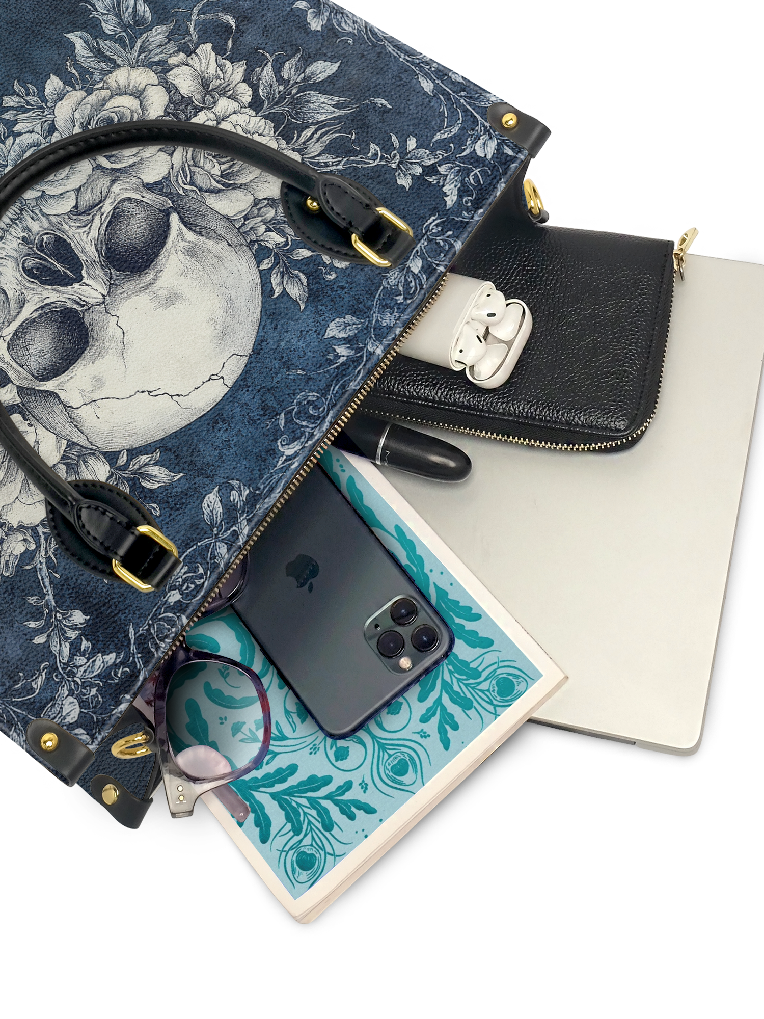 "Frostmourne" - Yellow Interior - Leather Handbag