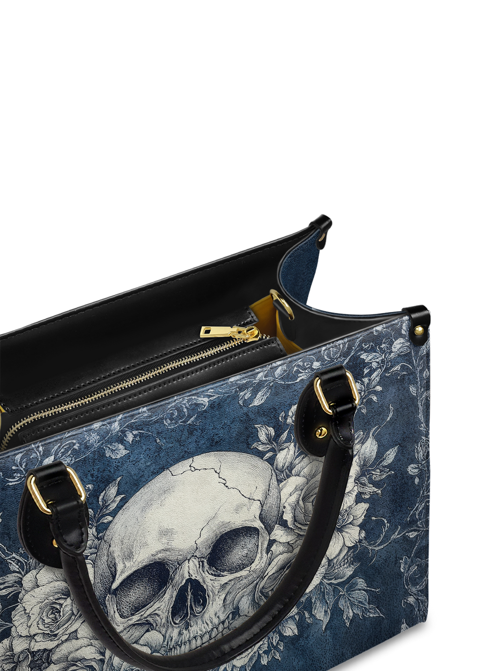 "Frostmourne" - Yellow Interior - Leather Handbag