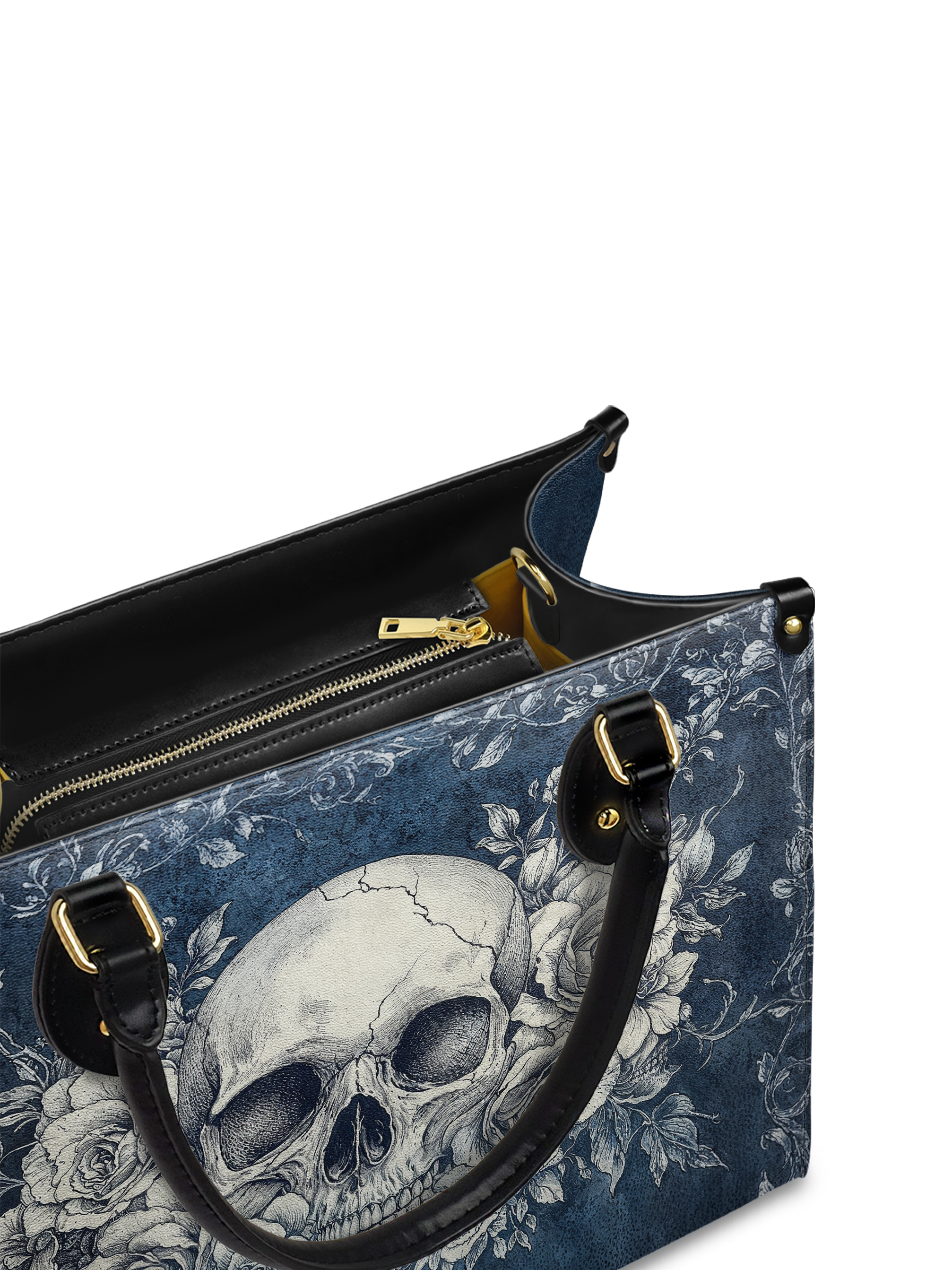"Frostmourne" - Yellow Interior - Leather Handbag