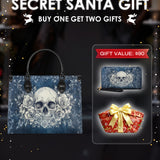 "Frostmourne" - Black Interior - Leather Handbag Matching SANTA Combo