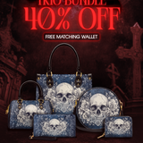 "Frostmourne" The Signature Trio Bundle (Small Leather Handbag)