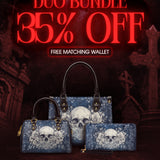 "Frostmourne" The Signature Duo Bundle (Small Leather Handbag)
