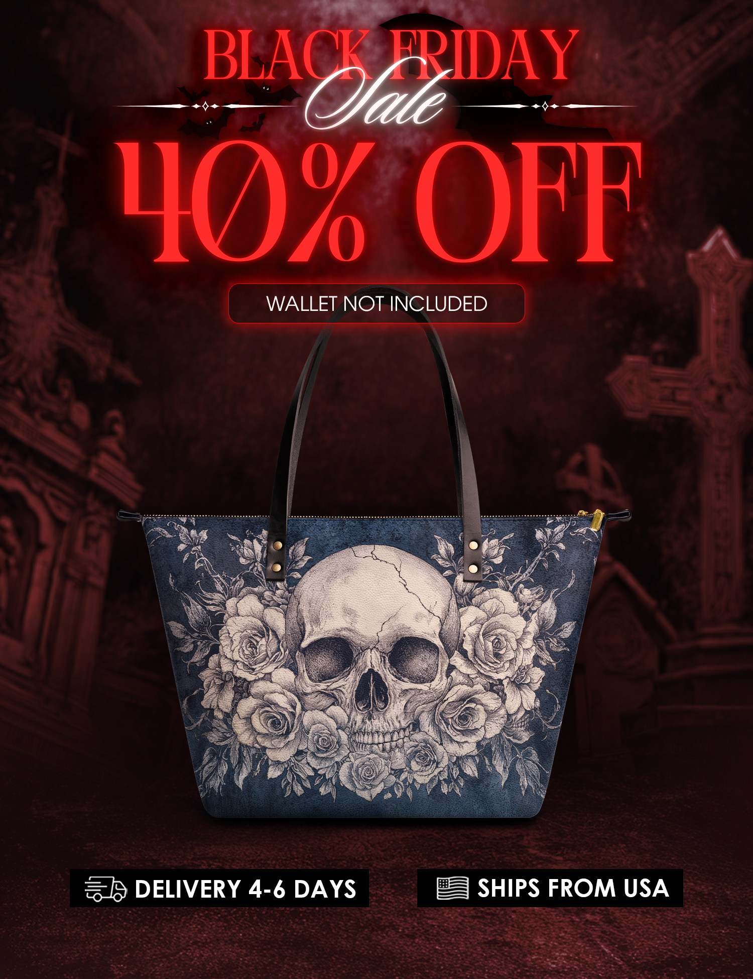 "Frostmourne" Leather Tote Bag Deal