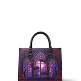 "Rosewindow" Applique Leather Handbag Pre-order