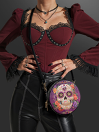 "Catrinelle" Circle Crossbody Bag