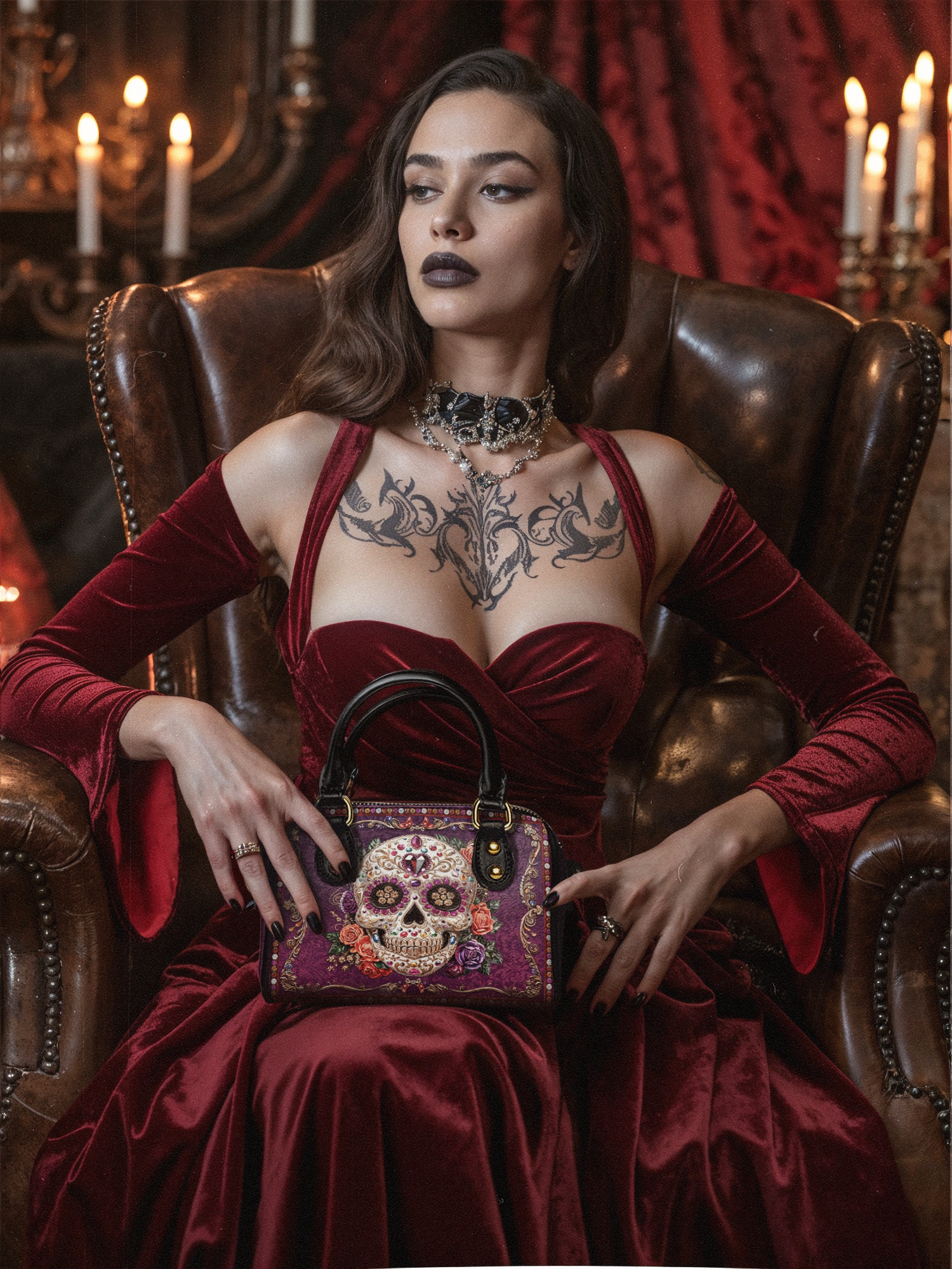 "Catrinelle" Mini Satchel