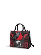 "Bloodraven" - Red Interior - Leather Handbag