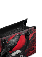 "Bloodraven" - Red Interior - Leather Handbag