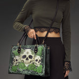 "Bloodrose" Poison Ivy Leather Bag - 100.1 DEAL - Special