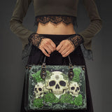 "Bloodrose" Poison Ivy Leather Bag Matching SANTA Combo