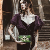 "Bloodrose" Poison Ivy Wallet