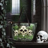 "Bloodrose" Poison Ivy Leather Tote Bag Matching SANTA Combo