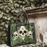 "Bloodrose" Poison Ivy Leather Bag Matching SANTA Combo