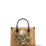 "Heliovoid" - Red Interior - Leather Handbag