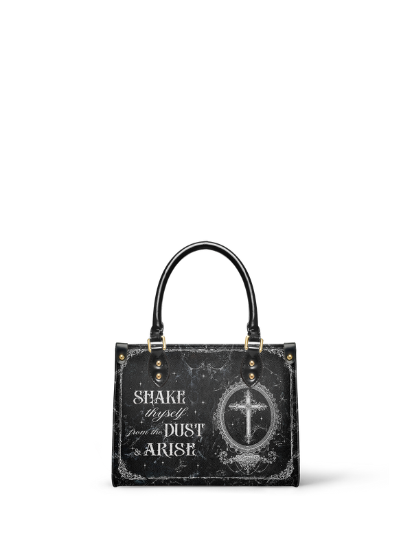 "Dustveil" - Yellow Interior - Small Leather Handbag