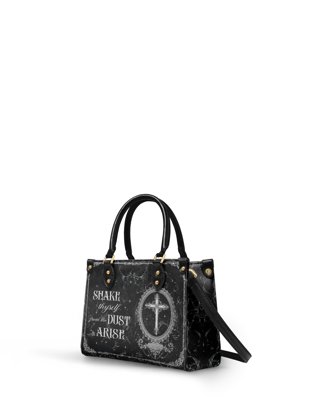 "Dustveil" - Yellow Interior - Small Leather Handbag