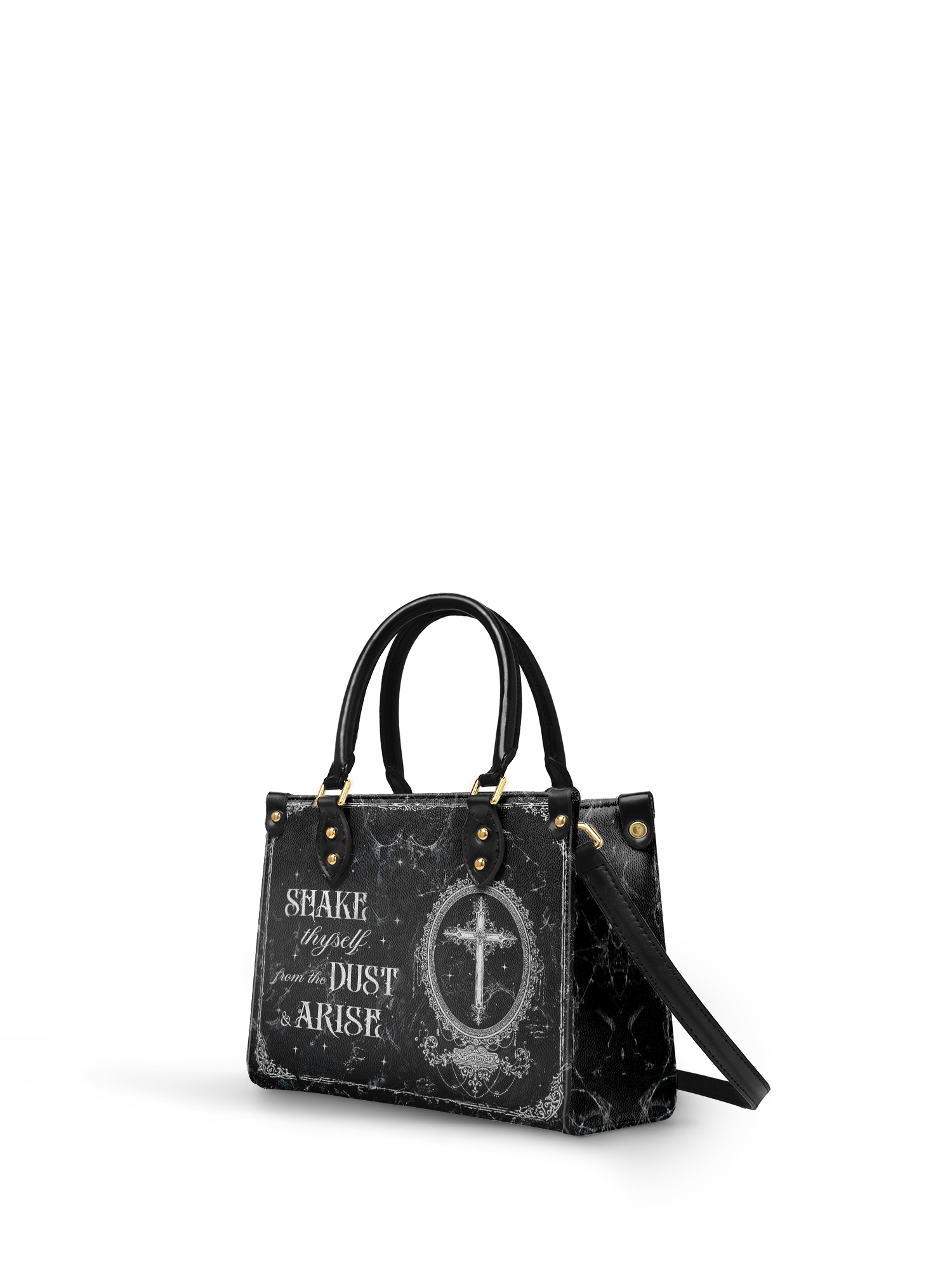 "Dustveil" - Yellow Interior - Small Leather Handbag