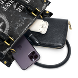 "Dustveil" Small Leather Bag