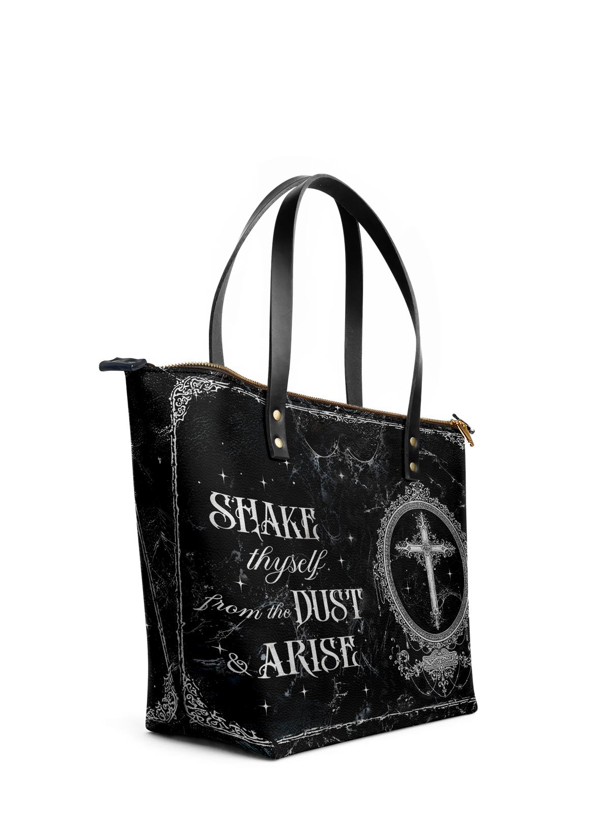 "Dustveil" Leather Tote Bag SPOOKY DEAL