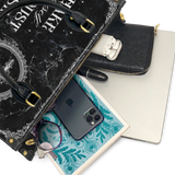 "Dustveil" Leather Bag Matching SANTA Combo